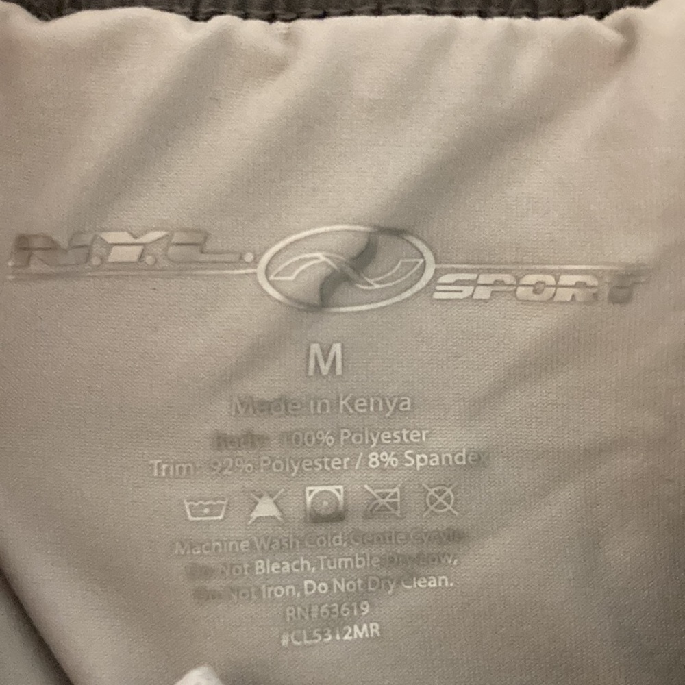 The brand is N.Y.L. Sport, Size: M, and Condition: New. - Picture 5 of 5